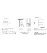 Шкаф 2 дверный Palazzo Ducale Prama Bakokko 71CI02AR ciliegio цвет вишня