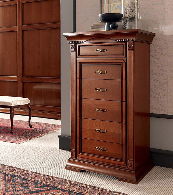 Комод высокий Palazzo Ducale Prama Bakokko 71CI01ST ciliegio цвет вишня