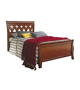 Кровать Palazzo Ducale Prama Bakokko модель 71CI01LT ciliegio цвет вишня 100 см 