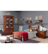 Кровать Palazzo Ducale Prama Bakokko модель 71CI01LT ciliegio цвет вишня 100 см 