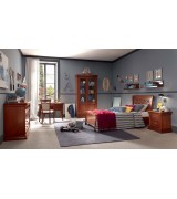 Кровать Palazzo Ducale Prama Bakokko модель 71CI01LT ciliegio цвет вишня 100 см 