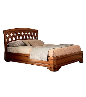 Кровать Palazzo Ducale Prama Bakokko модель 71CI23LT ciliegio цвет вишня 140 см 