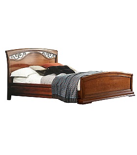 Кровать Palazzo Ducale Prama Bakokko модель 71CI43LT ciliegio цвет вишня 140 см 