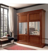 Шкаф купе 2 дверный Palazzo Ducale Prama Bakokko 71CI27AR MINI ciliegio цвет вишня