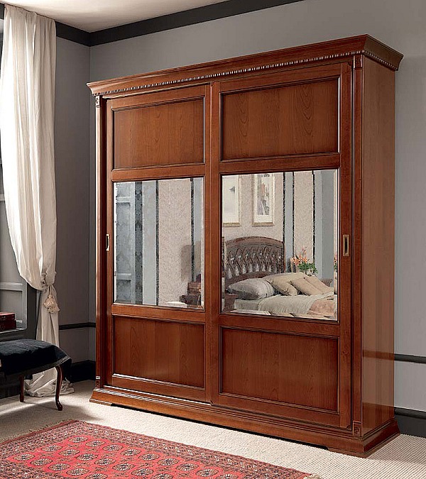 Шкаф купе 2 дверный Palazzo Ducale Prama Bakokko 71CI27AR MINI ciliegio цвет вишня