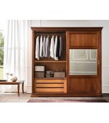 Шкаф купе 2 дверный Palazzo Ducale Prama Bakokko 71CI27AR MINI ciliegio цвет вишня