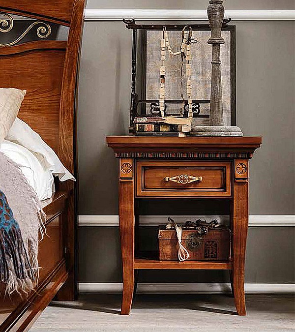 Тумба прикроватная Palazzo Ducale Prama Bakokko 71CI02CD ciliegio цвет вишня