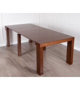 Консоль трансформер стол обеденный Disemobel 357 nogal-5 цвет орех 