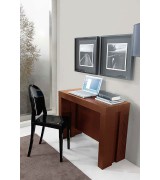 Консоль трансформер стол обеденный Disemobel 357 nogal-5 цвет орех 