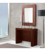 Консоль трансформер стол обеденный Disemobel 357 nogal-5 цвет орех 