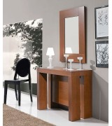 Консоль трансформер стол обеденный Disemobel 358 cerezo-5 цвет вишня