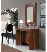 Консоль трансформер стол обеденный Disemobel 358 nogal-5 цвет орех 