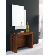 Консоль трансформер стол обеденный Disemobel 358 nogal-5 цвет орех 