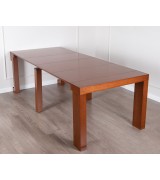 Консоль трансформер стол обеденный Disemobel 368 cerezo-5 цвет вишня 