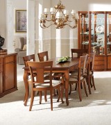 Стол обеденный Disemobel 630 cerezo-5 цвет вишня