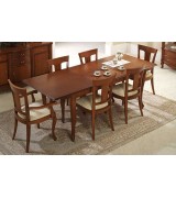 Стол обеденный Disemobel 630 nogal-5 цвет орех Стол обеденный Disemobel 630 nogal-5 цвет орех