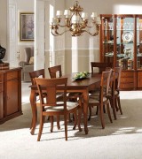 Стол обеденный Disemobel 630 nogal-5 цвет орех Стол обеденный Disemobel 630 nogal-5 цвет орех