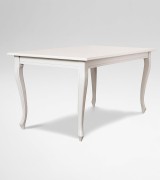 Стол обеденный Disemobel 630 vainilla цвет белый