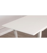 Стол обеденный Disemobel 630 vainilla цвет белый