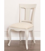 Стул Disemobel 640 vainilla цвет белый ткань № 3