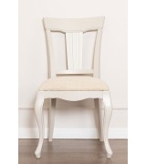 Стул Disemobel 640 vainilla цвет белый ткань № 3