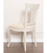 Стул Disemobel 640 vainilla цвет белый ткань № 3