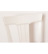 Стул Disemobel 640 vainilla цвет белый ткань № 3