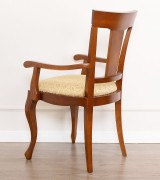 Стул с подлокотниками Disemobel 641 cerezo-5 цвет вишня ткань № 4