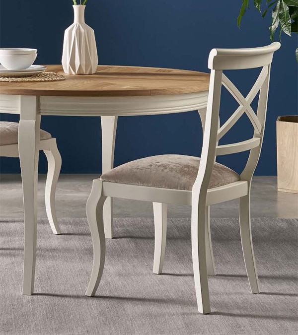 Стул Panamar 417.050 цвет белый blanco, обивка Fiesole-4