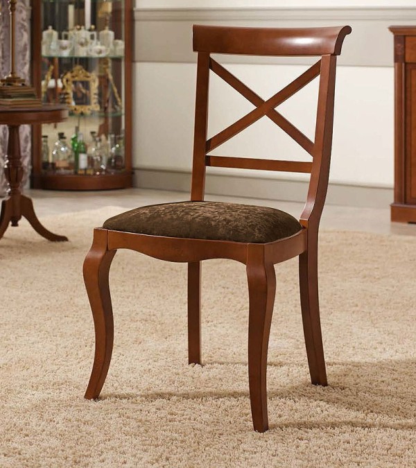 Стул Panamar 417.050 цвет орех nogal, обивка Fiesole-9