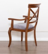 Стул с подлокотниками Panamar 417.057 цвет вишня cerezo, обивка Fiesole-4