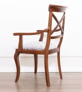 Стул с подлокотниками Panamar 417.057 цвет вишня cerezo, обивка Signoria-4