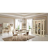 Стол круглый раздвижной Palazzo Ducale Prama Bakokko 71BO54 bianco цвет белый 110 см Стол круглый раздвижной Palazzo Ducale Prama Bakokko 71BO54 bianco цвет белый 110 см