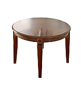 Стол круглый раздвижной Palazzo Ducale Prama Bakokko 71CI54 ciliegio цвет вишня 110 см