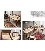 Кресло Palazzo Ducale Prama Bakokko 71CI01PL ciliegio цвет вишня