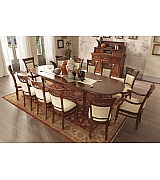 Стол овальный раздвижной Palazzo Ducale Prama Bakokko 71CI55 ciliegio цвет вишня 180 см