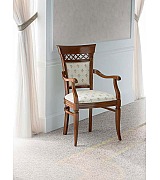 Стул с подлокотниками Palazzo Ducale Prama Bakokko 71CI62 ciliegio цвет вишня