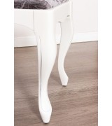 Банкетка Toledo T.BQ414.100 marfil цвет белый, обивка Signoria-4 Банкетка Toledo T.BQ414.100 marfil цвет белый, обивка Signoria-4