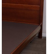 Кровать Toledo T.K870.451.160 nogal цвет орех размер 160 х 200 см