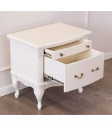 Тумба прикроватная Toledo T.PT887 marfil цвет белый на ножках 