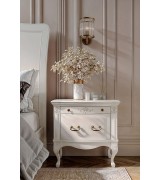 Тумба прикроватная Toledo T.PT887 marfil цвет белый на ножках 