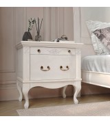 Тумба прикроватная Toledo T.PT887 marfil цвет белый на ножках 