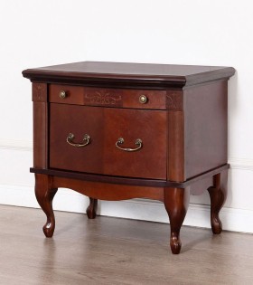 Тумба прикроватная Toledo T.PT887 nogal цвет орех на ножках 