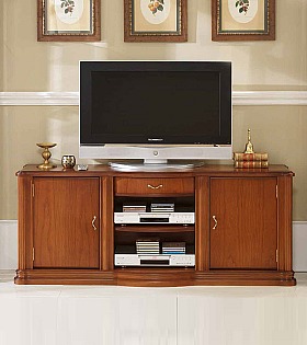 Тумба ТВ Disemobel 901 cerezo-5 цвет вишня 