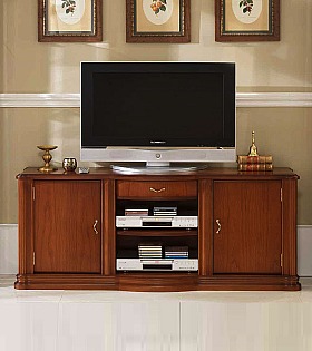 Тумба ТВ Disemobel 901 nogal-5 цвет орех 