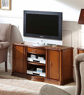 Тумба ТВ Disemobel 902 cerezo-5 цвет вишня 