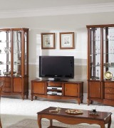 Тумба ТВ Disemobel 903 cerezo-5 цвет вишня 