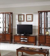 Тумба ТВ Disemobel 903 nogal-5 цвет орех 