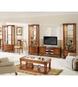 Тумба ТВ Disemobel 904 cerezo-5 цвет вишня 