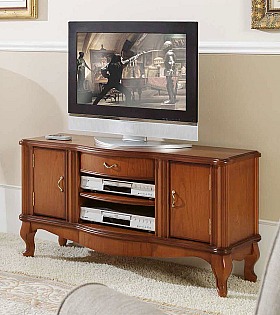 Тумба ТВ Disemobel 904 cerezo-5 цвет вишня 